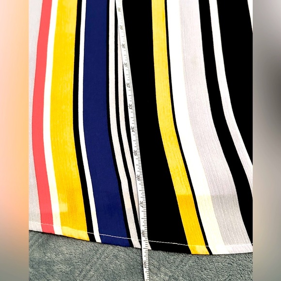 New York & Co. XXL Halter Dress with Tie-Back Neck and Self-Fabric Belt - Picture 5 of 8